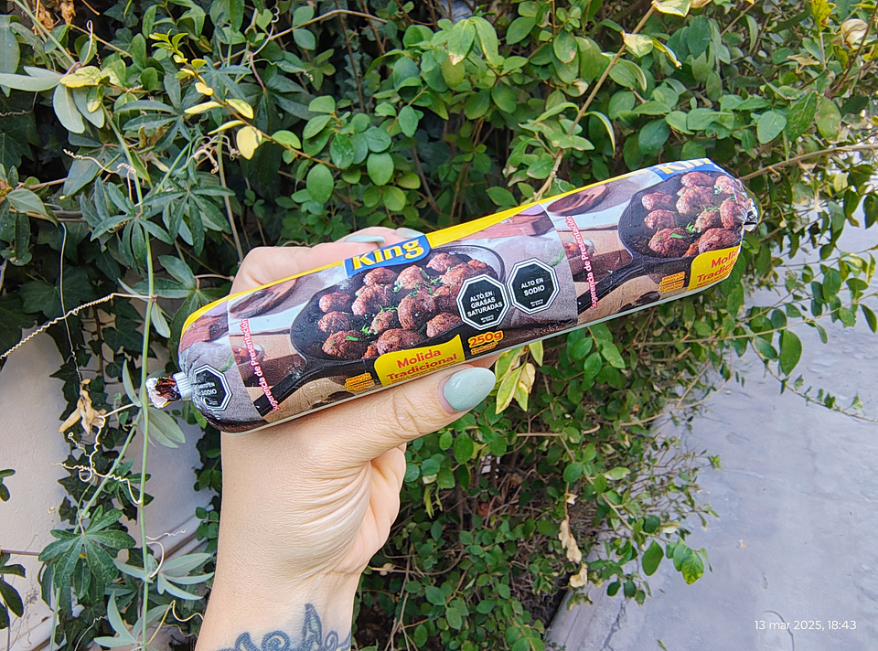 CARNE MOLIDA TRADICIONAL 250G - KING  2