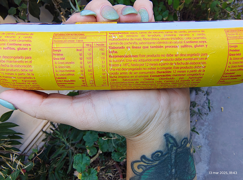 CARNE MOLIDA TRADICIONAL 250G - KING  3