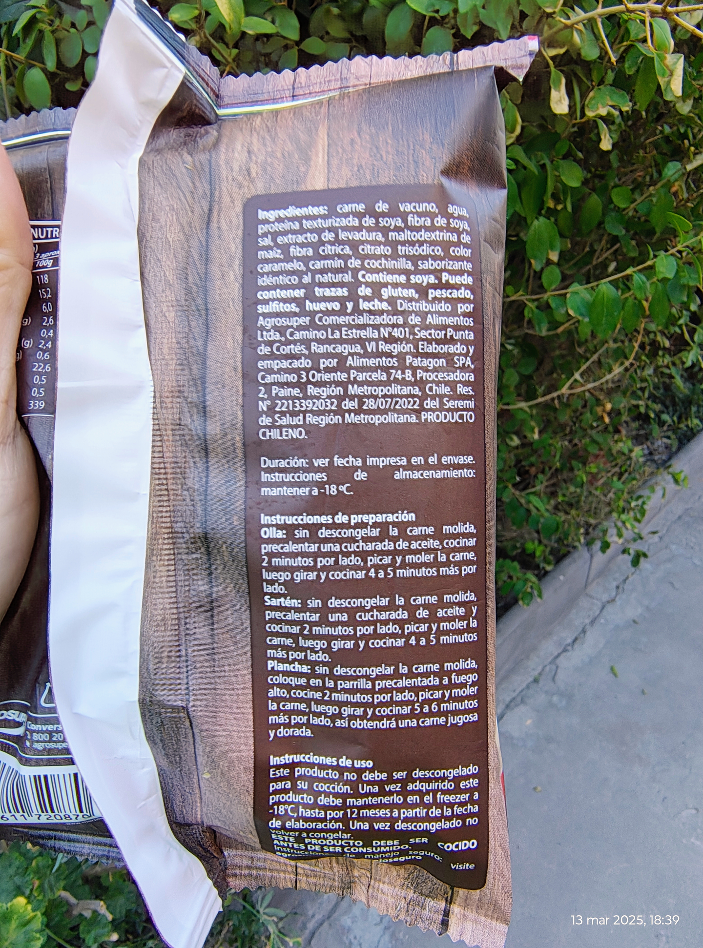 Molida de Vacuno Tradicional 250g - Super Beef 3