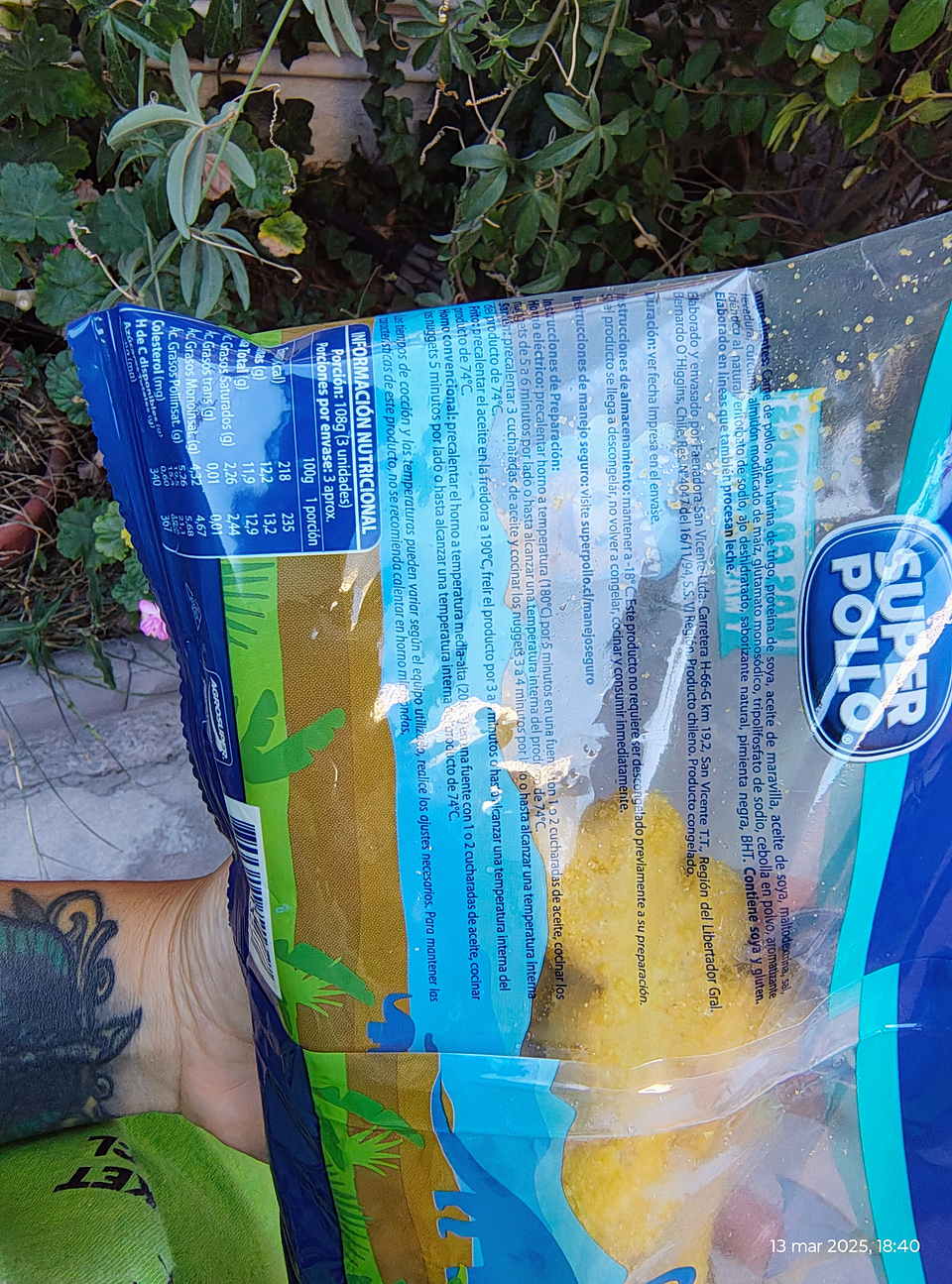 Dino Nugget 360g - Super Pollo  2