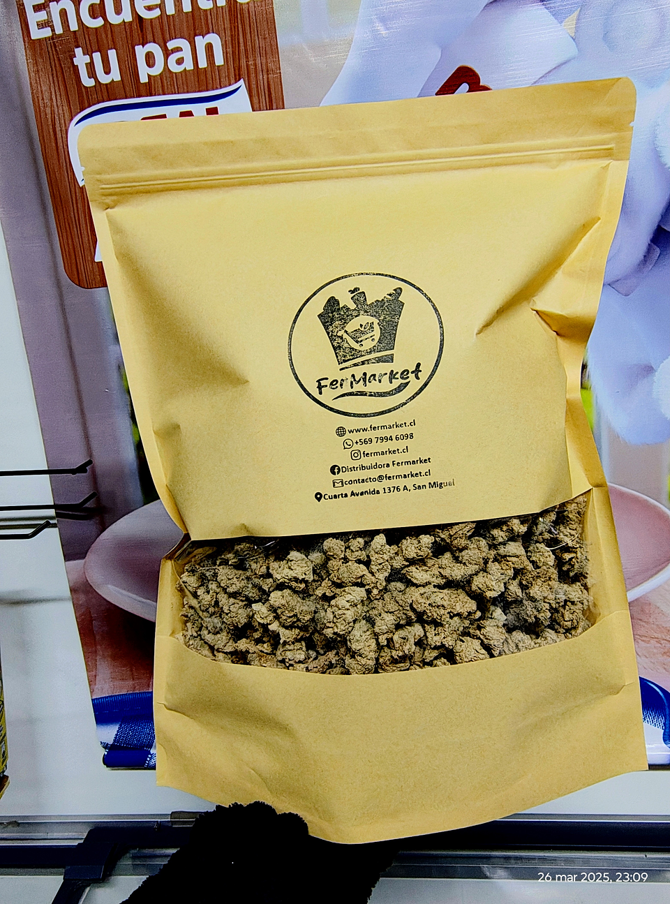 Carne de Soya Gruesa 1kg - FerMarket 1