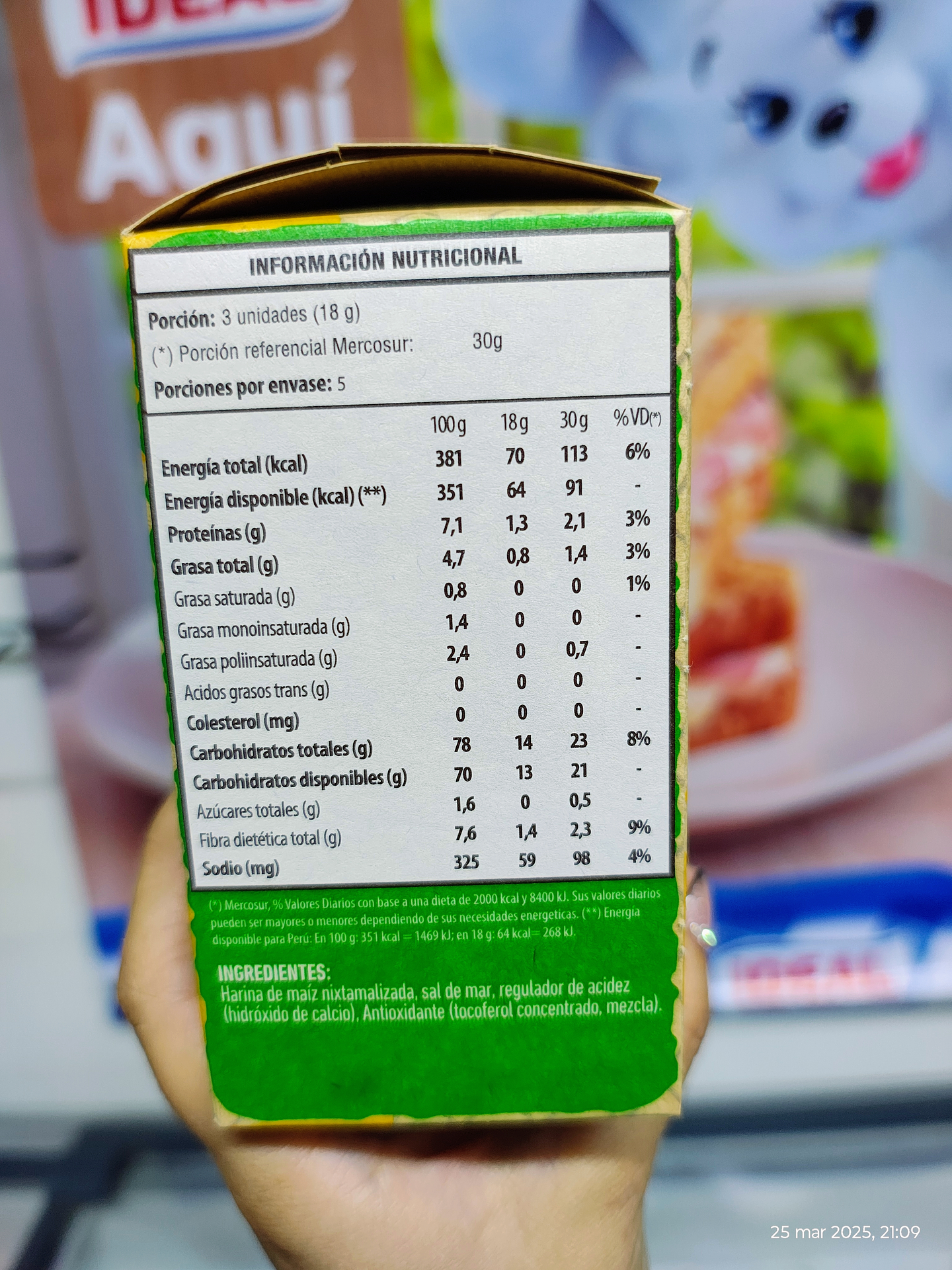 Galletas de Maíz Horneadas 90g - Salmas 3