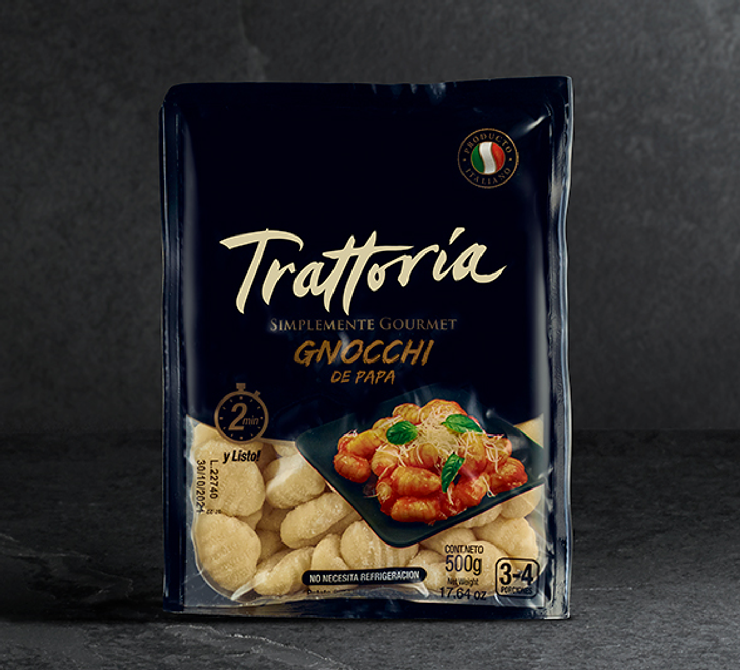 GNOCCHI DE PAPAS 500G - TRATTORIA 1