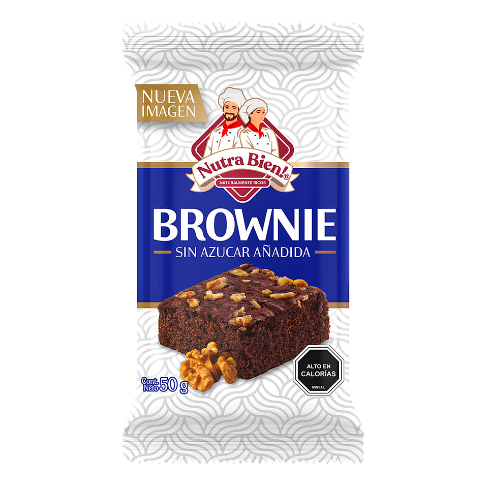Brownie Sin Azúcar 50g - Nutra Bien  1