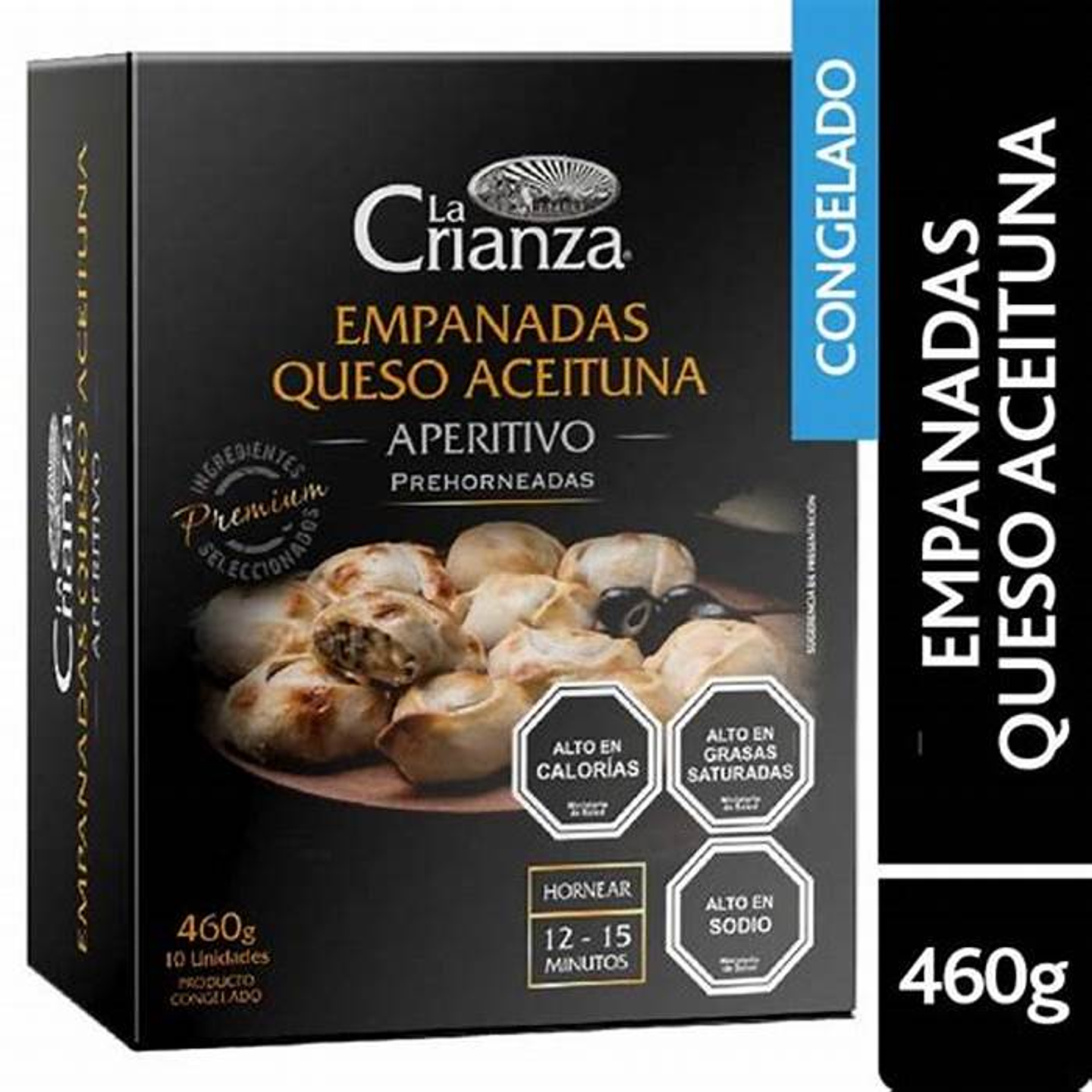 EMPANADAS QUESO ACEITUNA 460G - LA CRIANZA 1