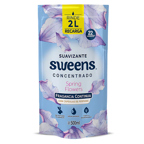 Suavizante Sweens Floral 500ml Recarga