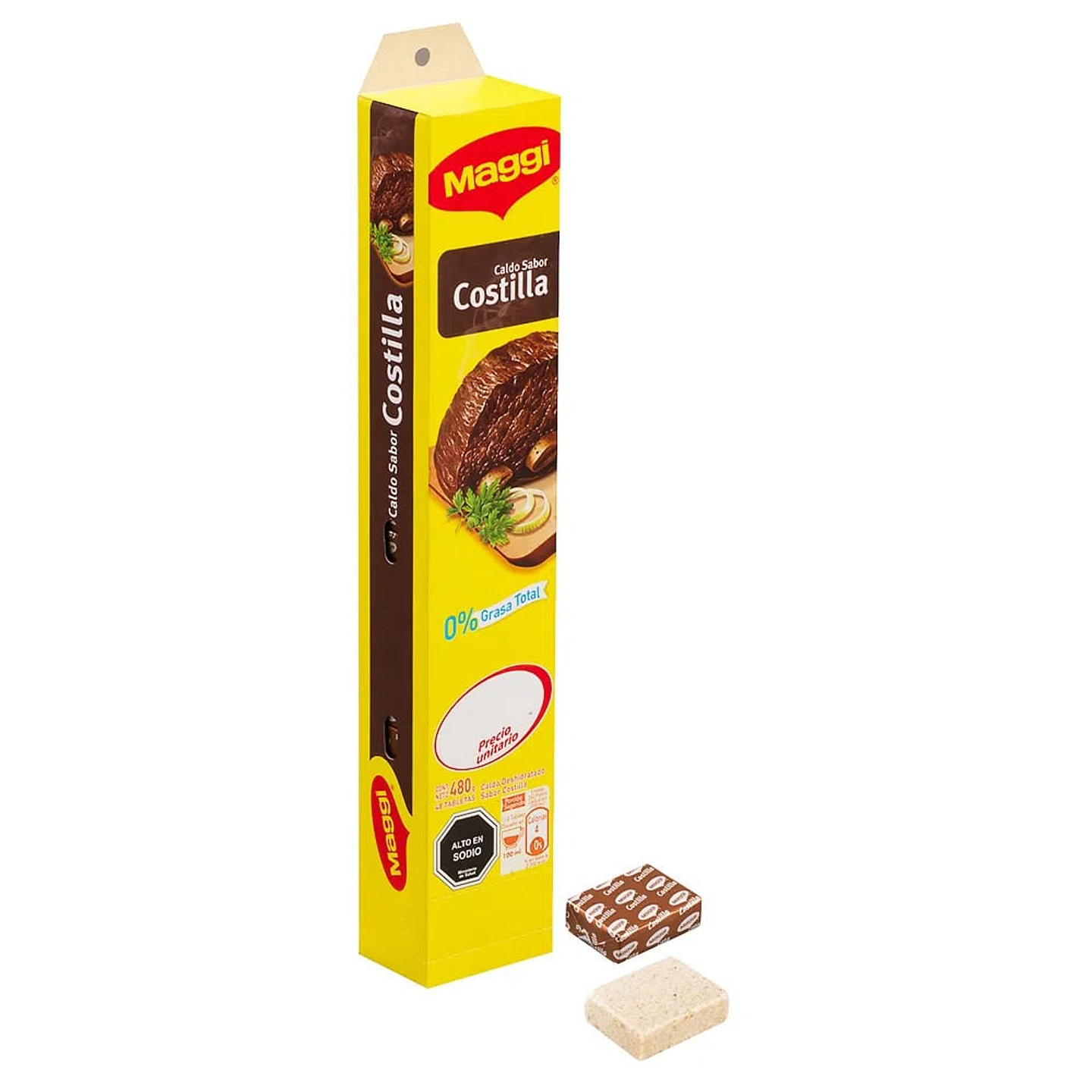 CALUGA CALDO SABOR COSTILLA MAGGI 8x$1.190 1