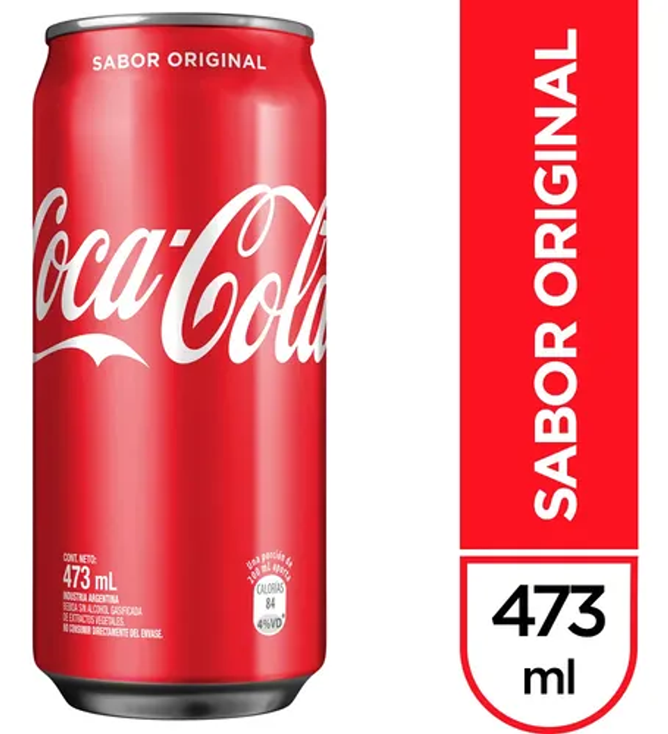 COCA COLA ORIGINAL 473ML LATA  1