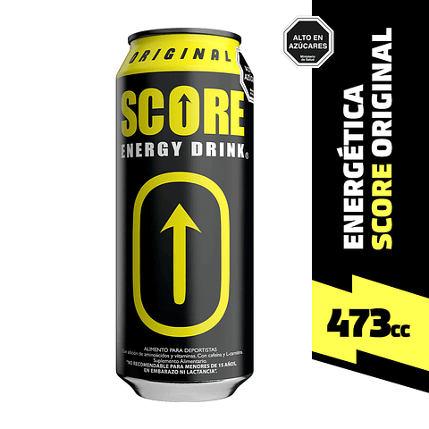 BEBIDA ENERGÉTICA SCORE ORIGINAL 473ML 