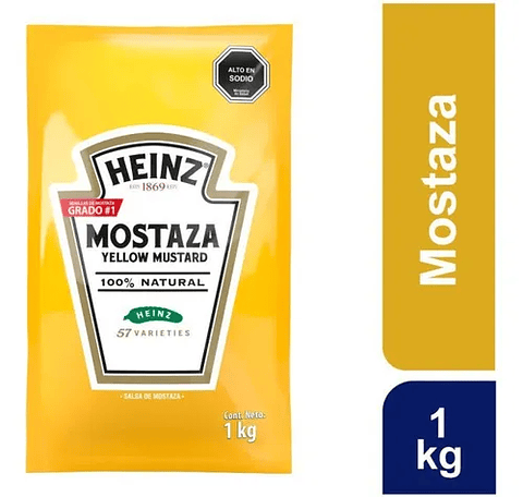 MOSTAZA 1KG - HEINZ 