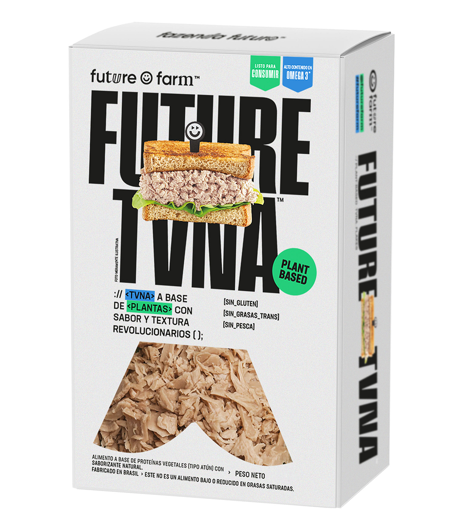 Future Tuna - Alimento en Base a Vegetales Sabor Atún  150G - FUTURE FARM 1