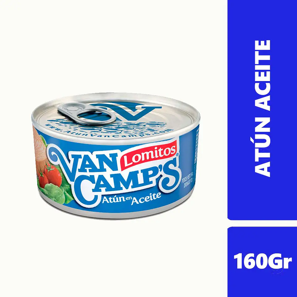  ATUN EN ACEITE 160G - VAN CAMPS (2x$3.000) 1