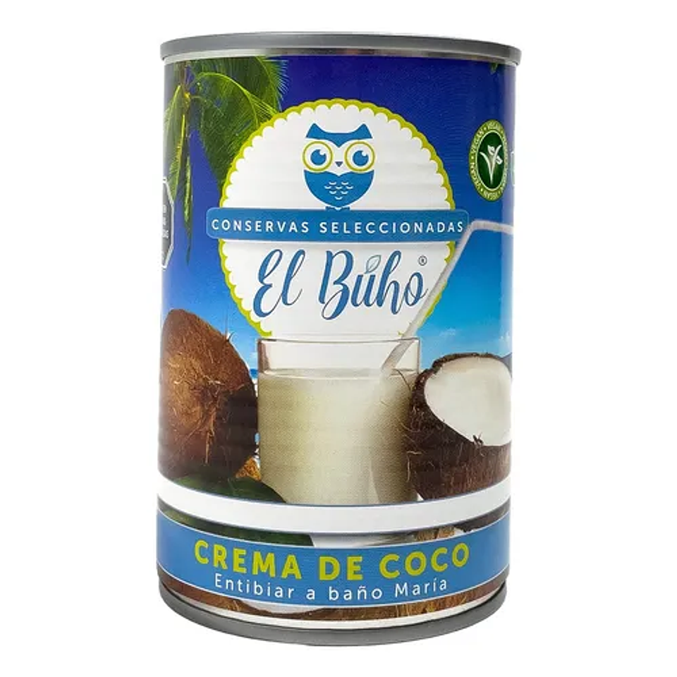 CREMA DE COCO 400G - EL BUHO 1