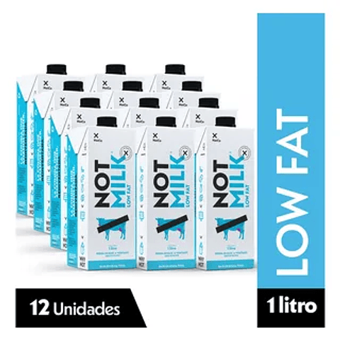 Not Milk Low Fat 1L por caja de 12 unidades