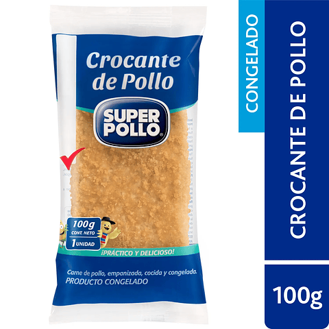 CROQUETA CROCANTE DE POLLO 100G - SUPER POLLO