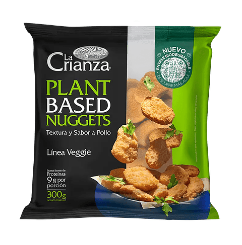 NUGGETS PLANT BASED 300G - Textura y Sabor a Pollo - LA CRIANZA