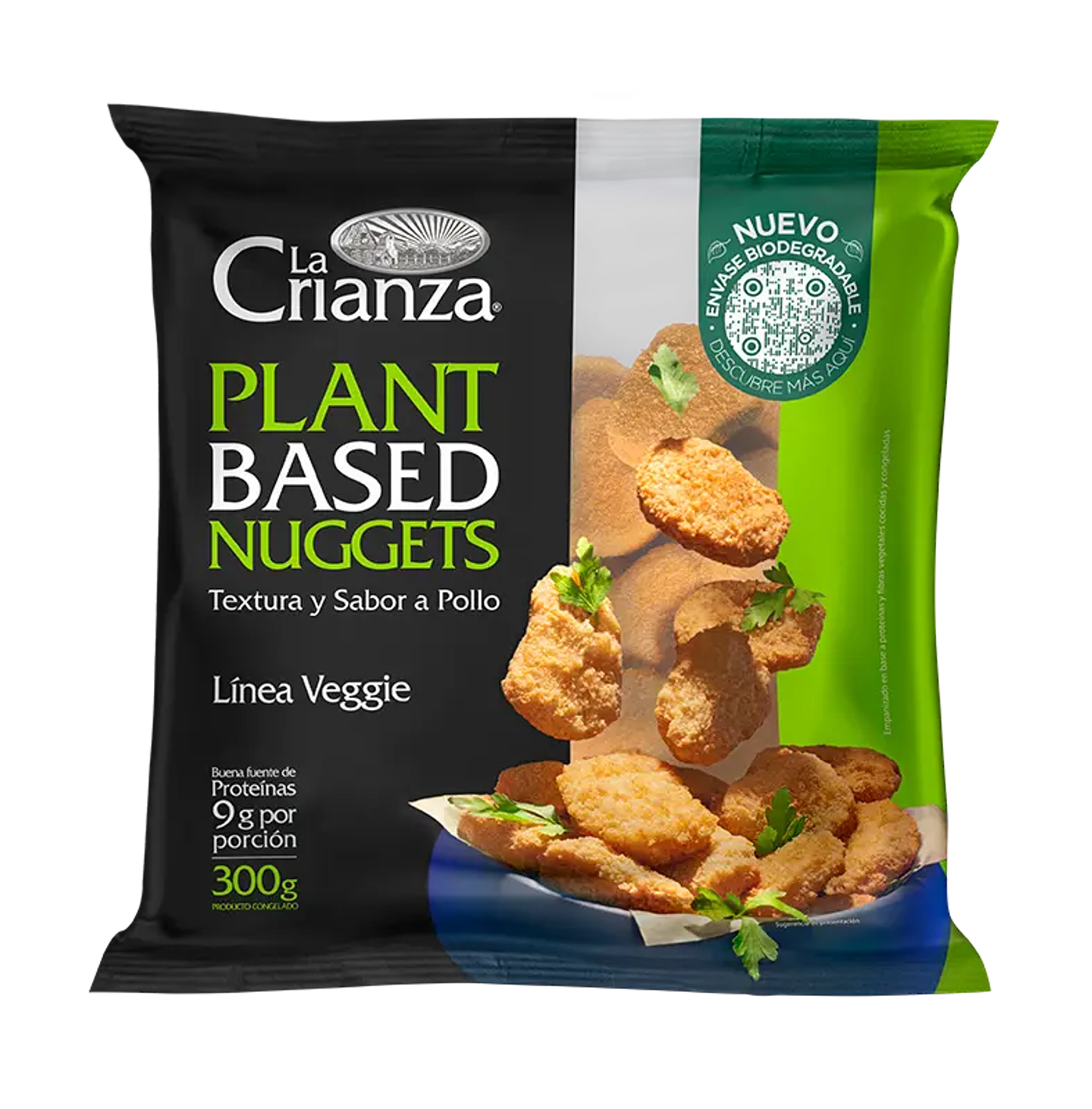 NUGGETS PLANT BASED 300G - Textura y Sabor a Pollo - LA CRIANZA 1