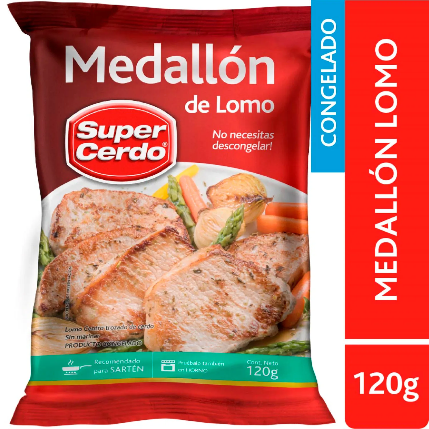 Medallón de Lomo 120g - Super Cerdo 1