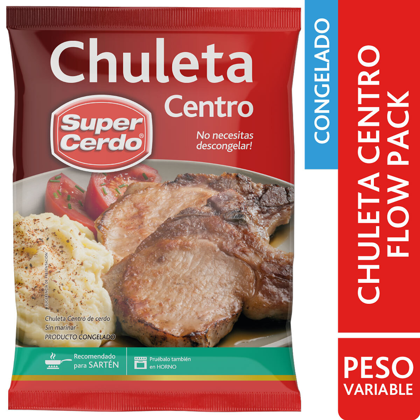 Chuleta Centro - Super Cerdo  1