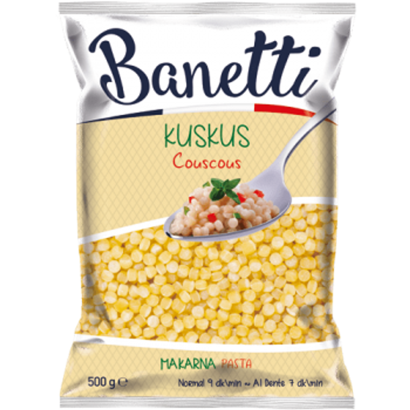 Cous Cous fideos para Sopa 400g - Banetti  1