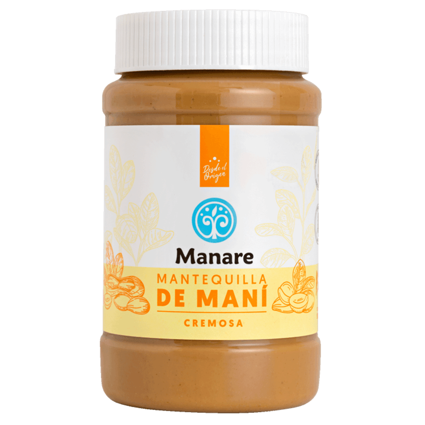 Mantequilla de mani  cremosa 500 gramos Marca Manare 2