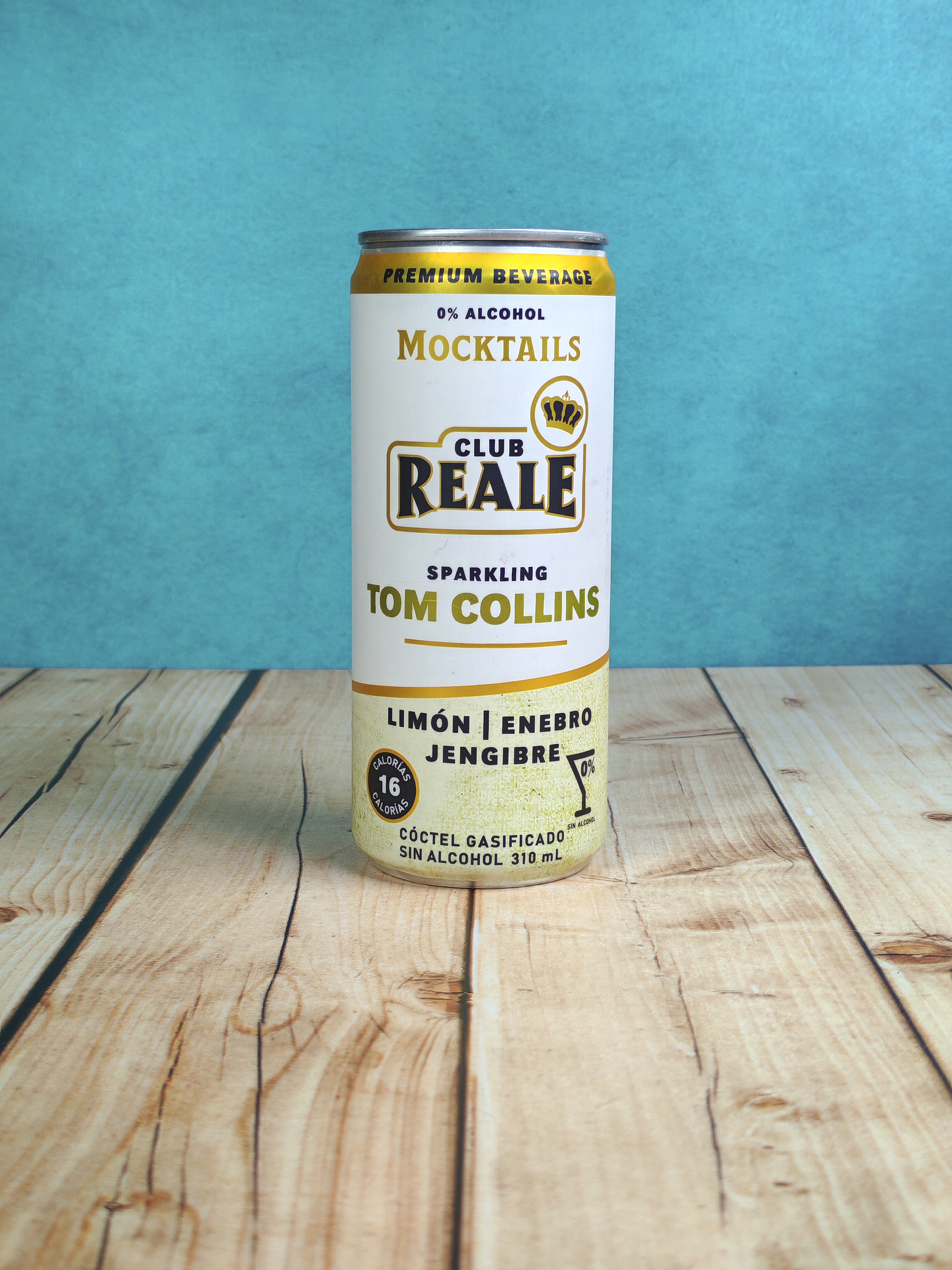 Mocktail Tom Colins 310ml | 0% Alcohol | Club Reale 1