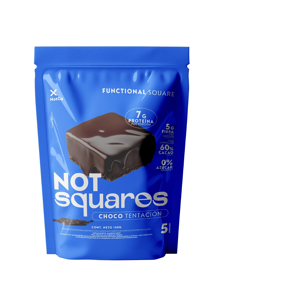 Not Squares Choco Tentacion 5Un (150g) 1