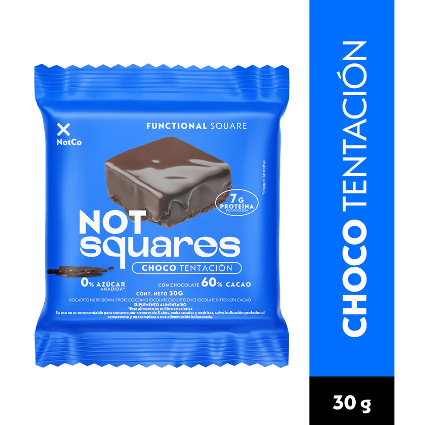 Not Squares Choco Tentacion 5Un (150g) 2