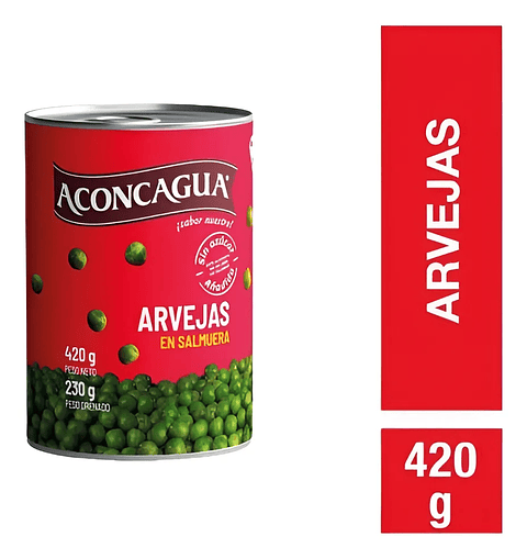 ARVEJAS 420G - ACONCAGUA
