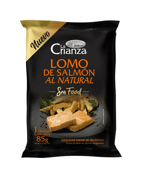 Lomo de Salmon al Natural 85g La Crianza