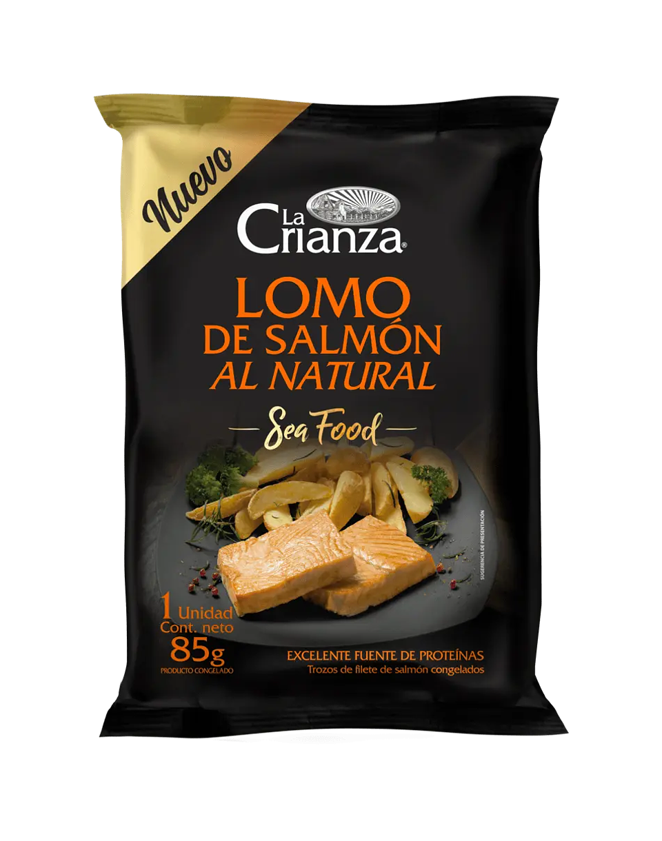 Lomo de Salmon al Natural 85g La Crianza 1