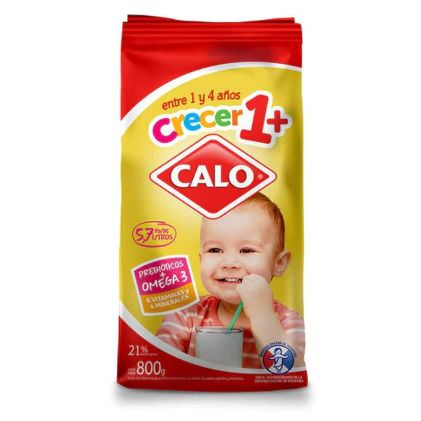 Leche en Polvo Crecer 1+ Calo 800g 1