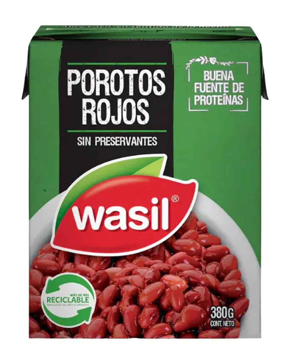 POROTOS ROJOS 380G WASIL 1