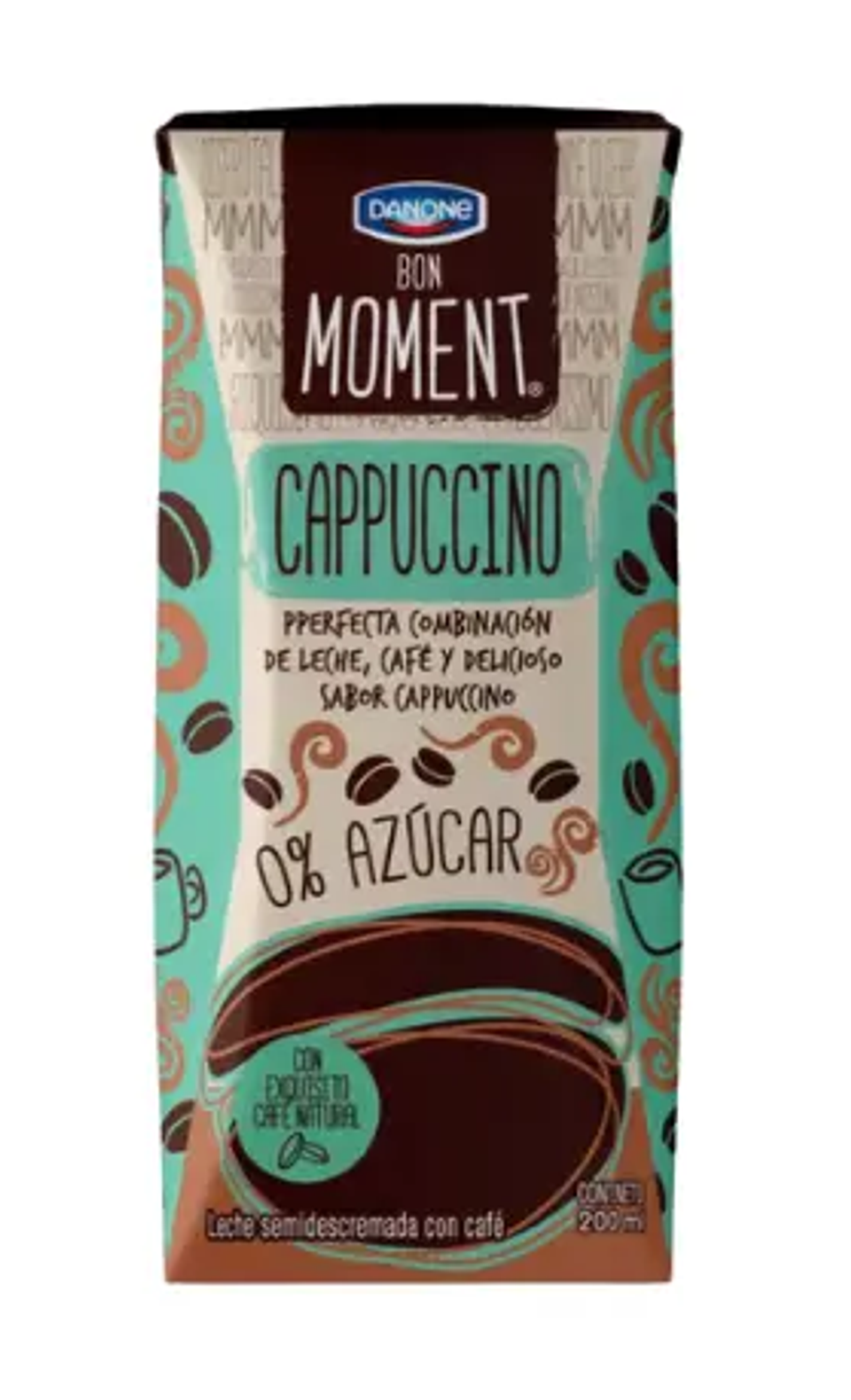 Leche Danone Bon Moments Cappuccino 200 ml 1