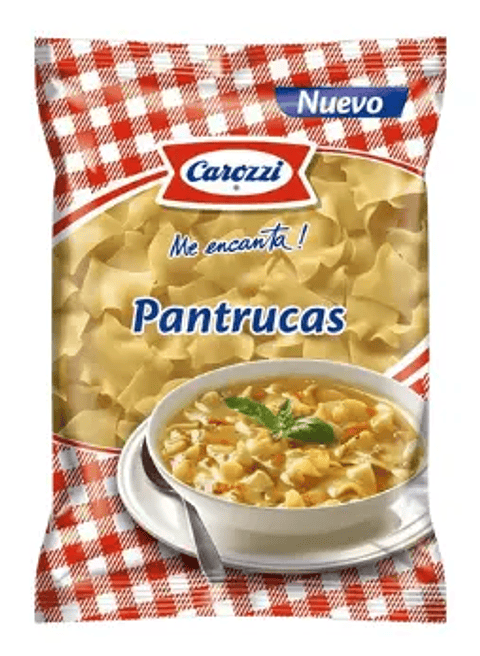 PASTAS PANTRUCAS CAROZZI 250G