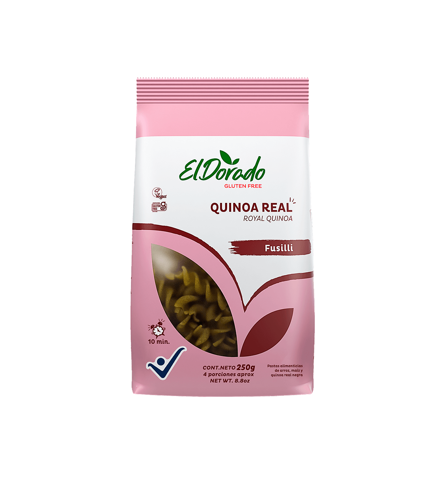 PASTA DE QUINOA REAL FUSILLI 250 GR EL DORADO 1