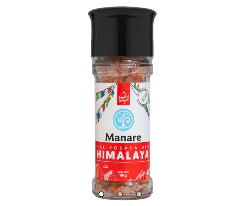 MOLINILLO DE SAL ROSADA DEL HIMALAYA 110 gr MANARE 1