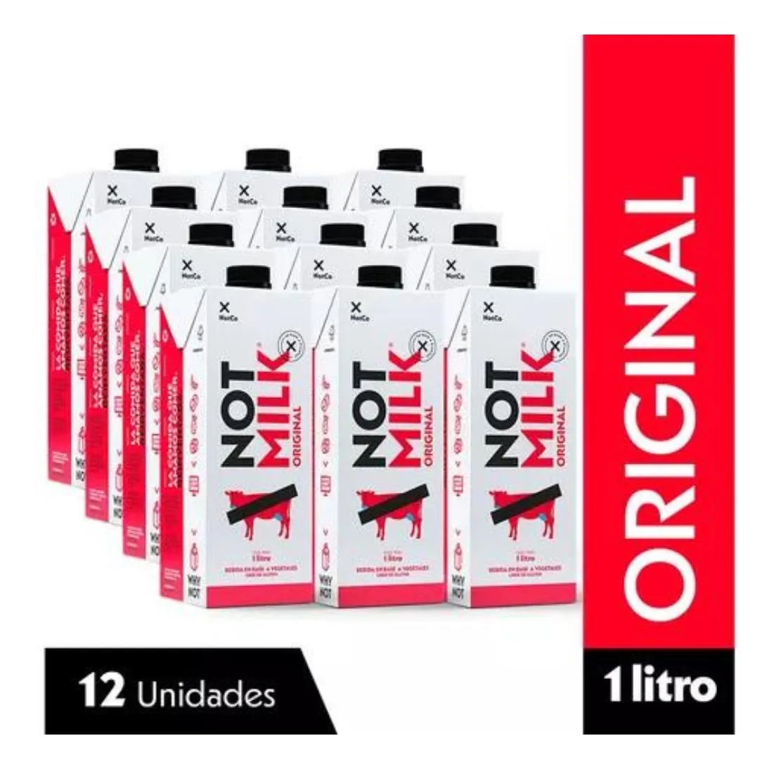 Not Milk Original 1L por caja de 12 unidades