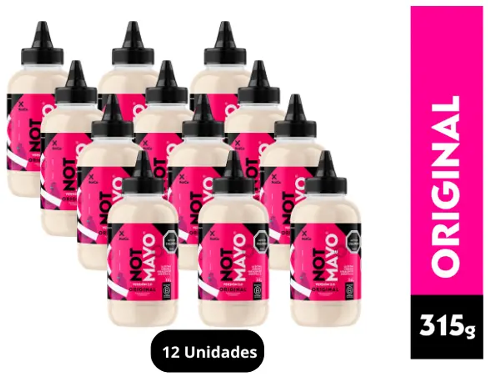 Not Mayo Original 315g por 12 unidades 1