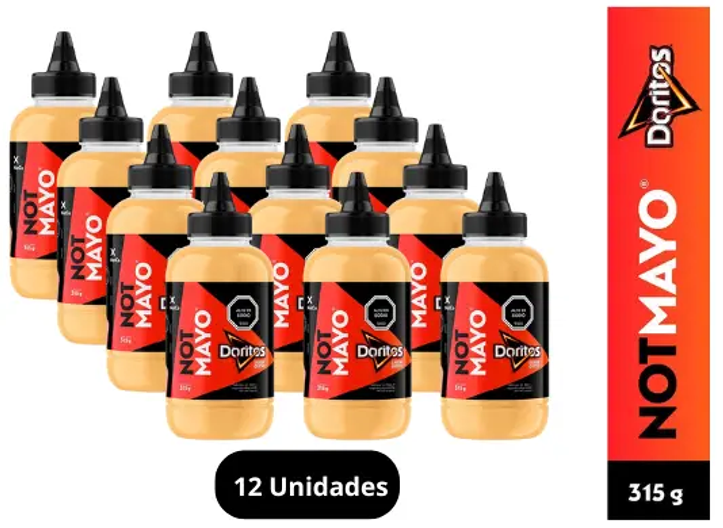 Not Mayo Doritos Sabor Doritos 315g  por 12 unidades 1