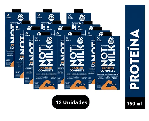 NOT MILK PROTEIN COMPLETE 750ML por 12 unidades