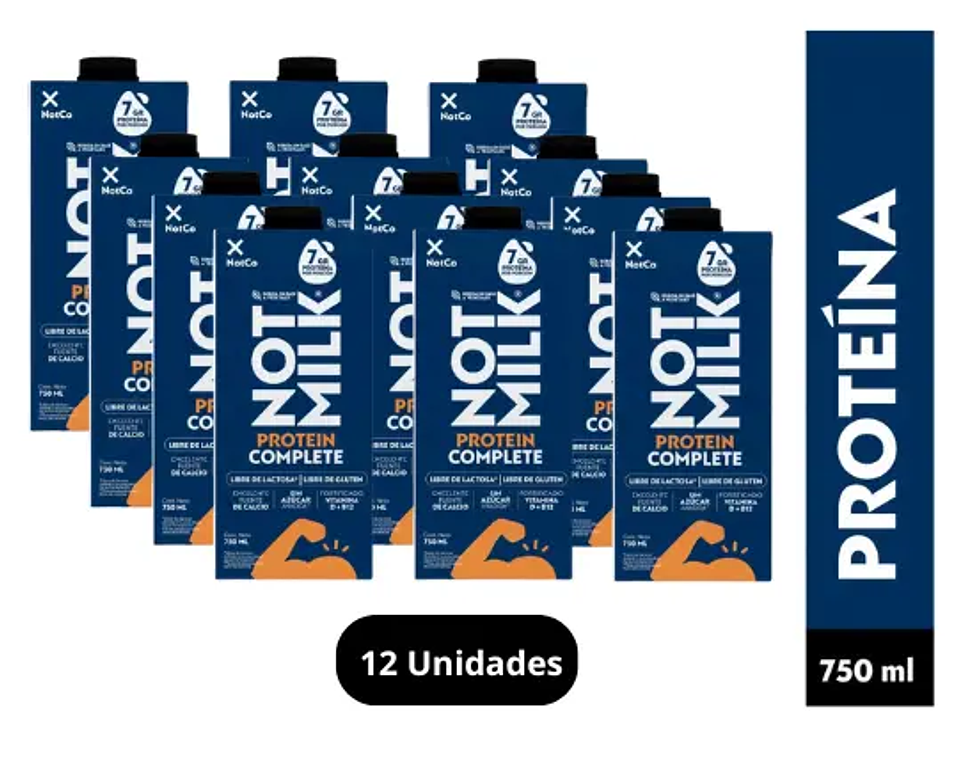 NOT MILK PROTEIN COMPLETE 750ML por 12 unidades 1