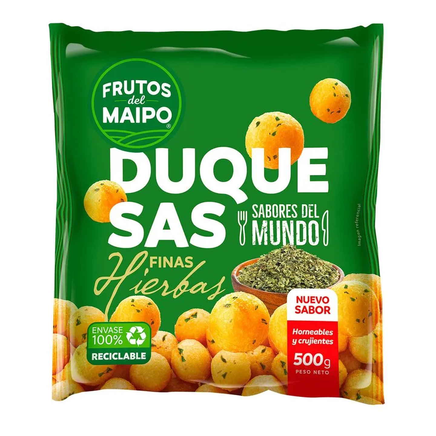 Papas Duquesas Frutos del Maipo Finas Hierbas 500 gr 1