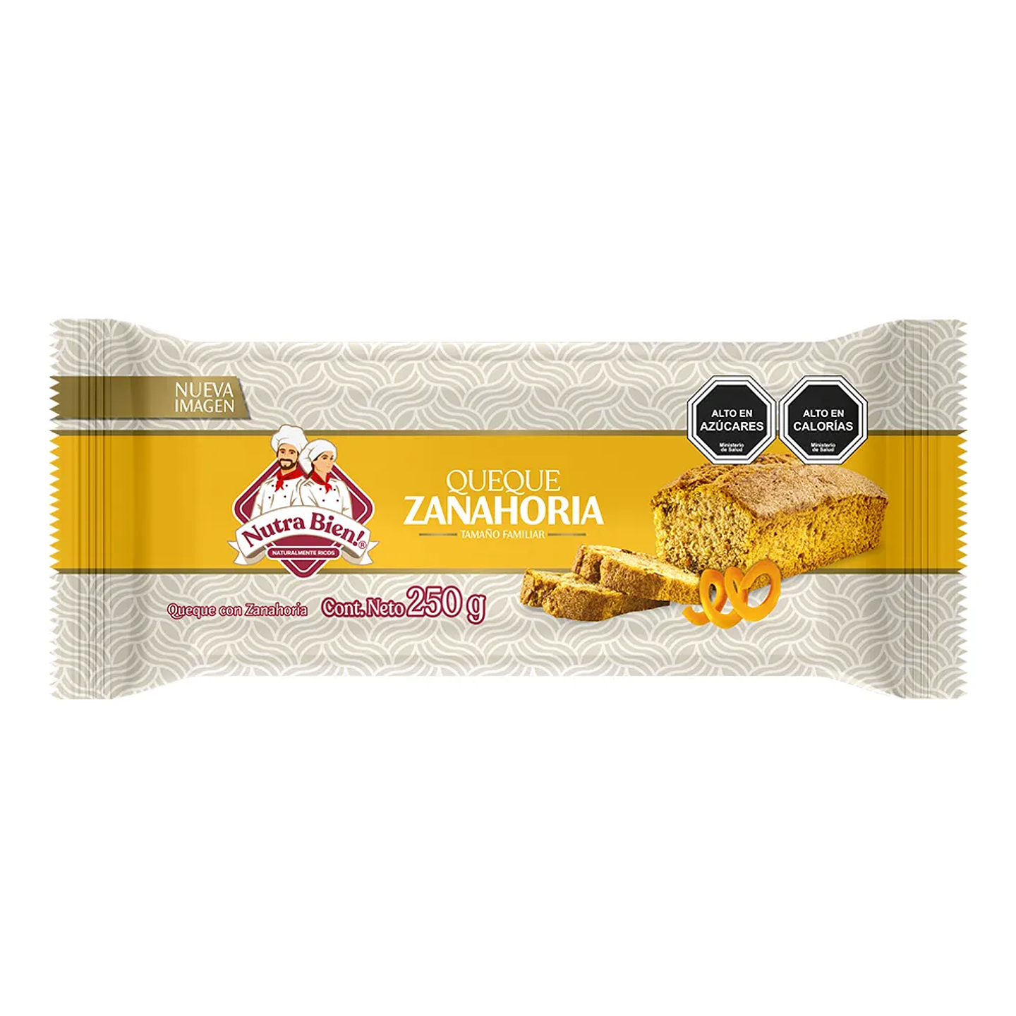 Queque Familiar Zanahoria Premium 250g Nutra Bien 1