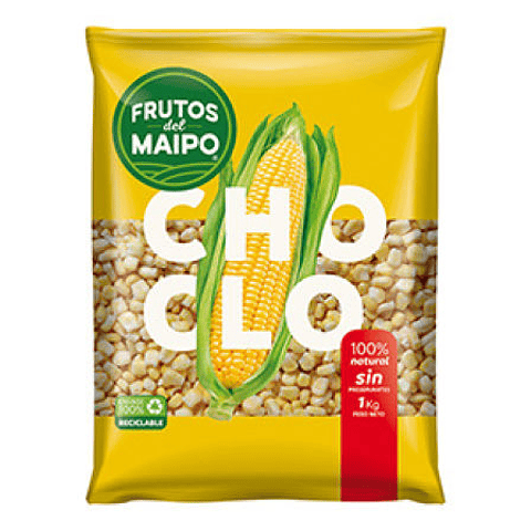 CHOCLO EN GRANOS FRUTOS DEL MAIPO 1 KG