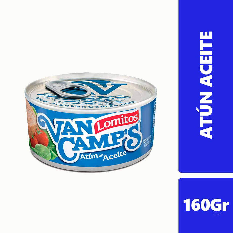  ATUN EN ACEITE 160G - VAN CAMPS 1