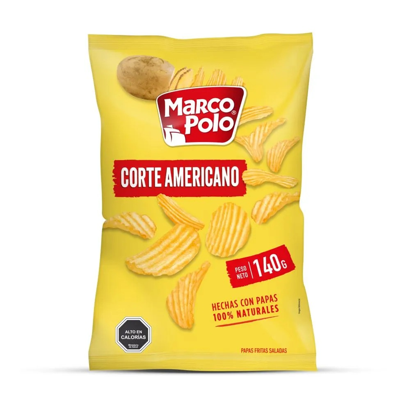 PAPAS FRITAS CORTE AMERICANO 140 gr 1