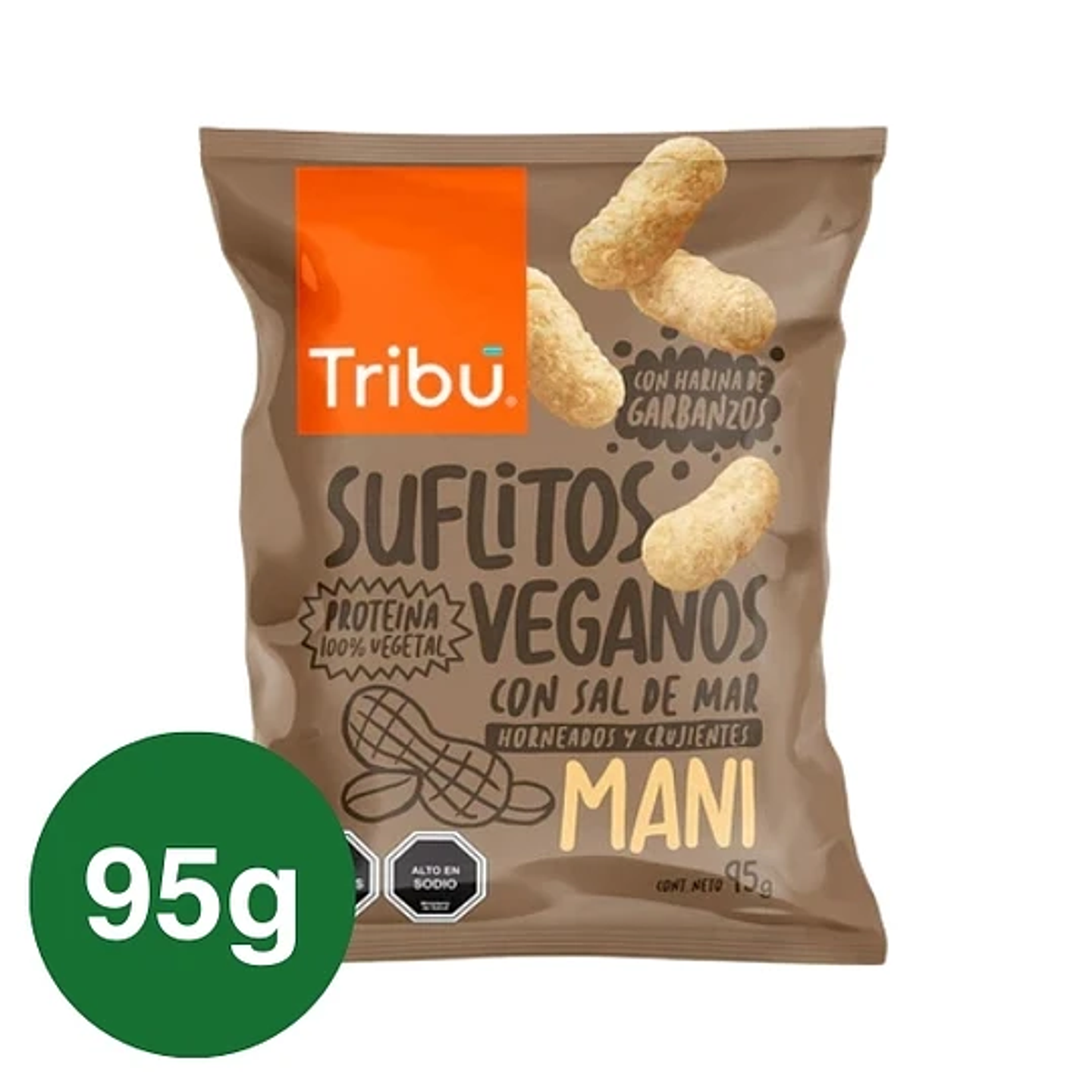 Suflitos Maní, 95g - Tribu 1