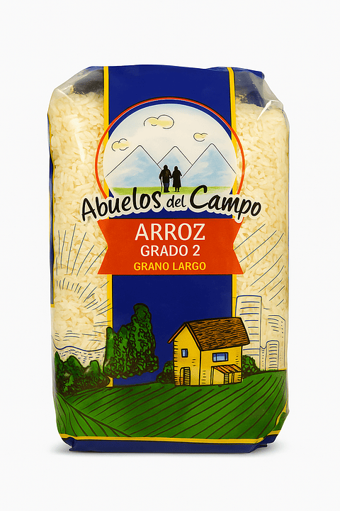 Arroz Grado 2 Abuelos del Campo, 900g