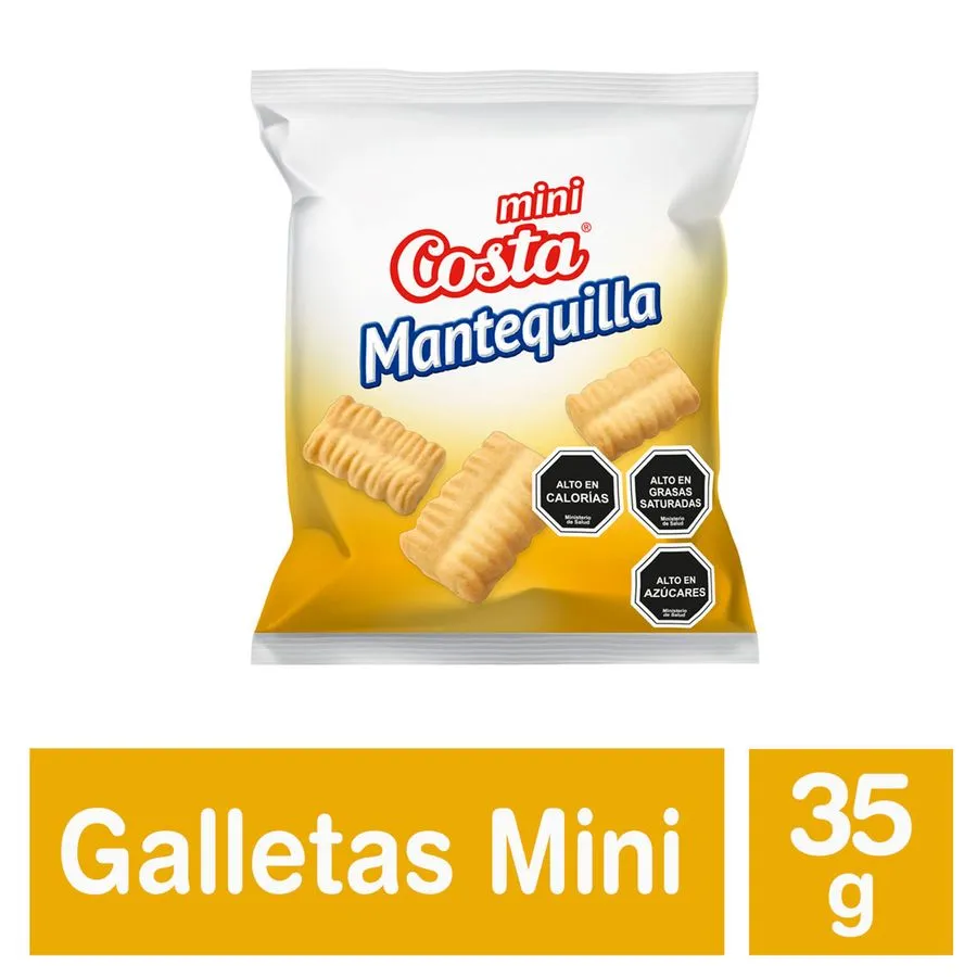 Galletas Mini Mantequilla Costa 35 g